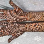 Royal Front Hand Mehndi Design