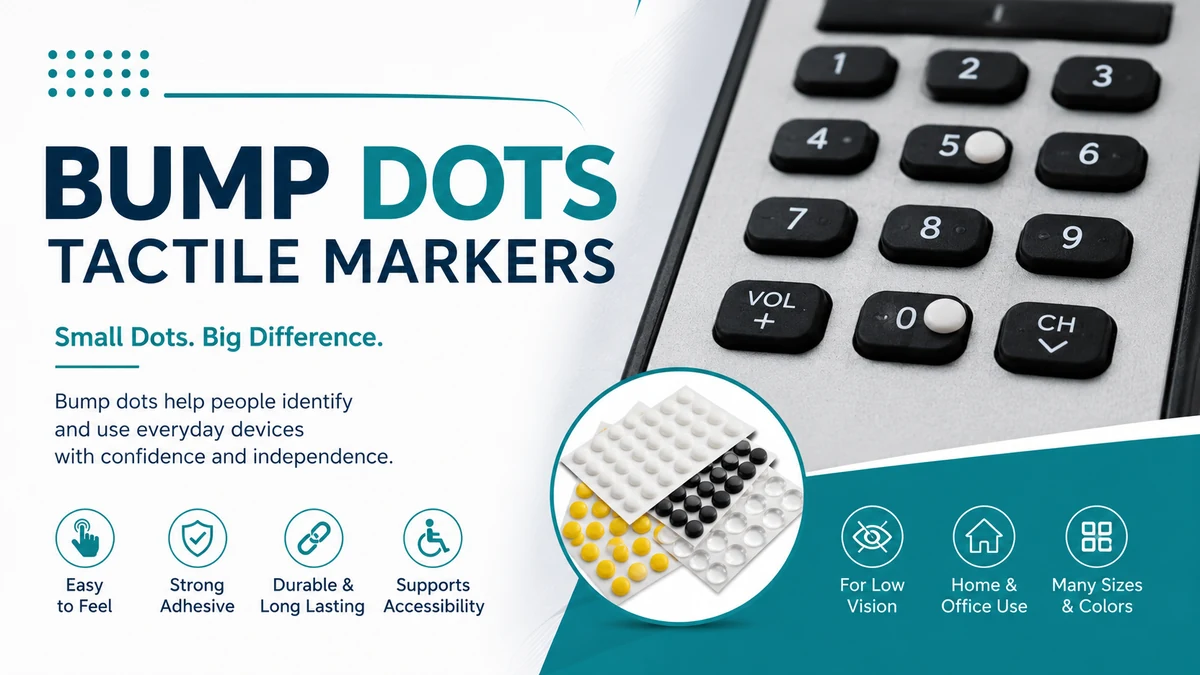 Bumpdots.com: A Practical Guide to Bump Dots and Tactile Accessibility