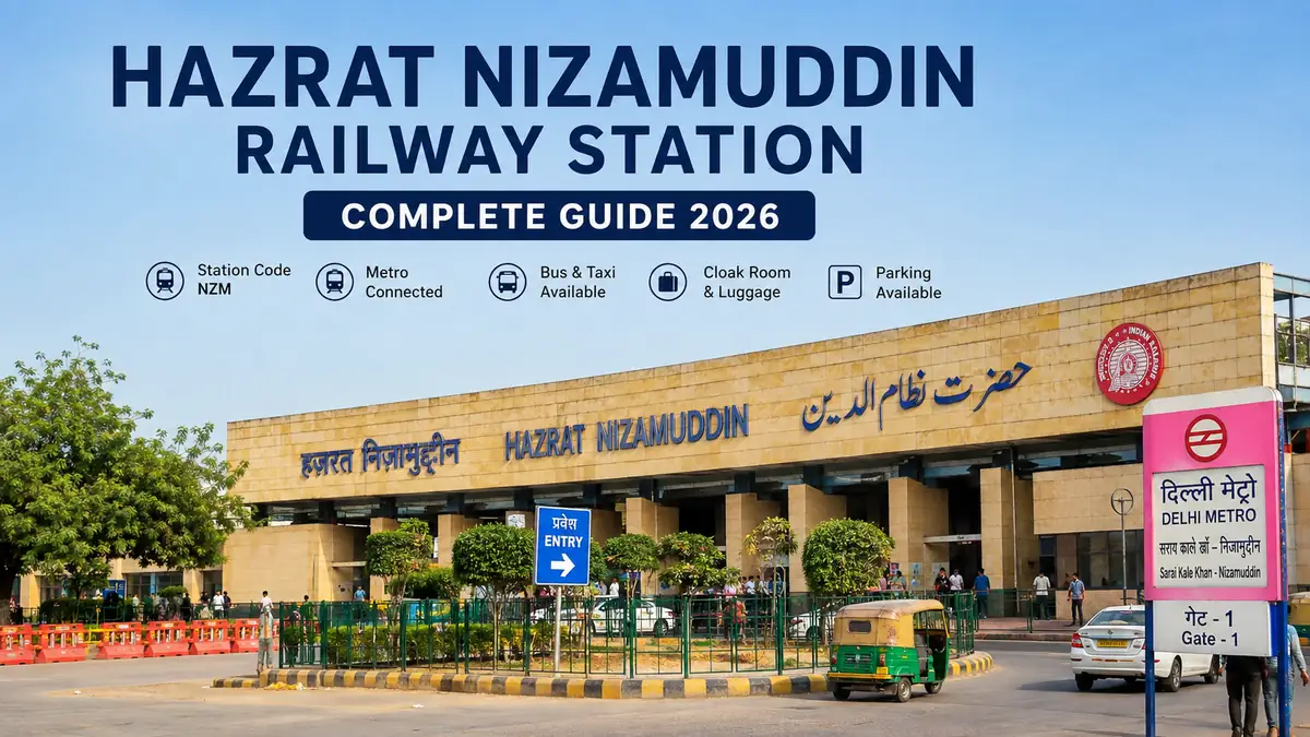 hazrat nizamuddin railway station: Complete Guide 2026