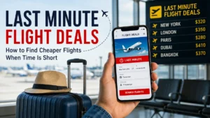 Last minute flight deals: How to Find Cheaper Fares