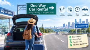one way car rental: Fees, Rules & Smart Tips