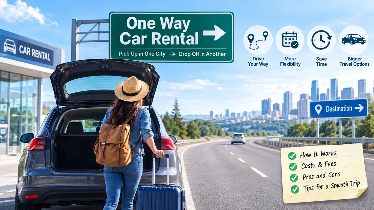one way car rental: Fees, Rules & Smart Tips