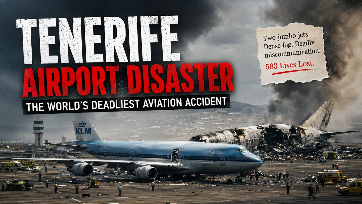 tenerife airport disaster: Causes, Timeline & Lessons