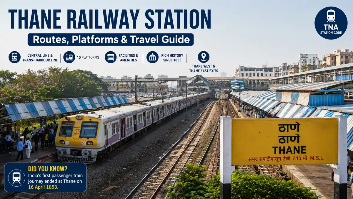 thane railway station: Routes, Platforms & Travel Guide