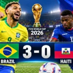 brazil vs haiti: 2026 World Cup Match Recap