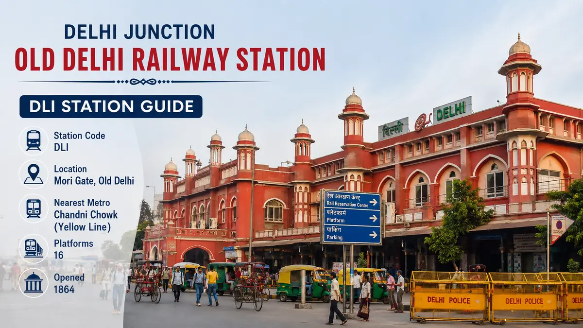 Delhi Railway Station Old (DLI): Complete Station Guide