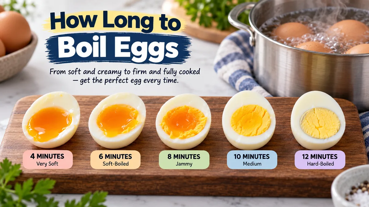 How Long to Boil Eggs: Perfect Timing Guide