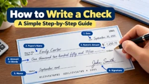 How to Write a Check: 6 Easy Steps