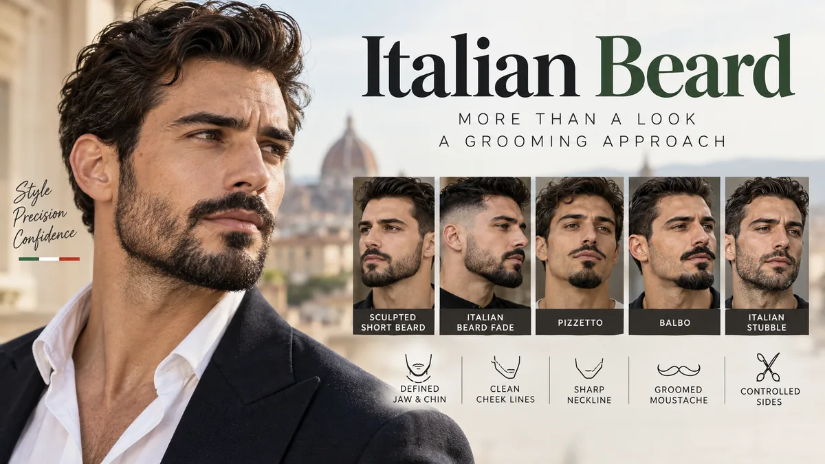 italian beard: Styles, Shaping & Grooming Guide