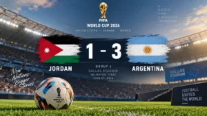jordan vs argentina: 2026 World Cup Result & Highlights