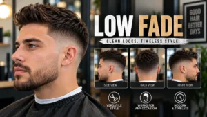 Low Fade: Styles, Types & Barber Guide for Men