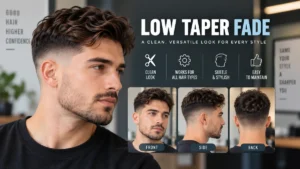 Low Taper Fade: Styles, Hair Types & Barber Guide