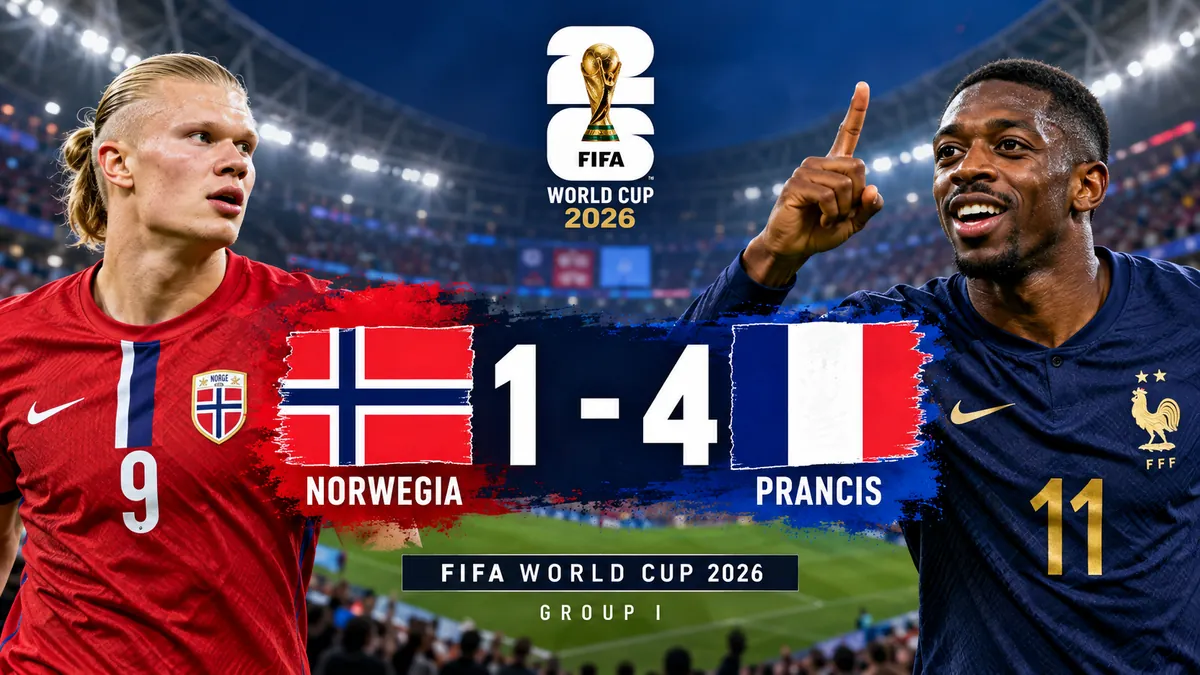 norwegia vs prancis: 1-4 World Cup 2026 Analysis