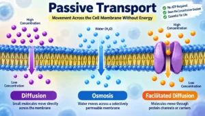 Passive Transport: Types, Process & Examples