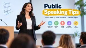 Public Speaking Tips: Speak Clearly and Confidently