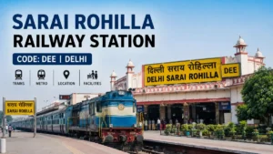 Sarai Rohilla Railway Station: Code, Metro & Trains