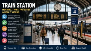Train Station: Meaning, Types, Facilities & How It Works