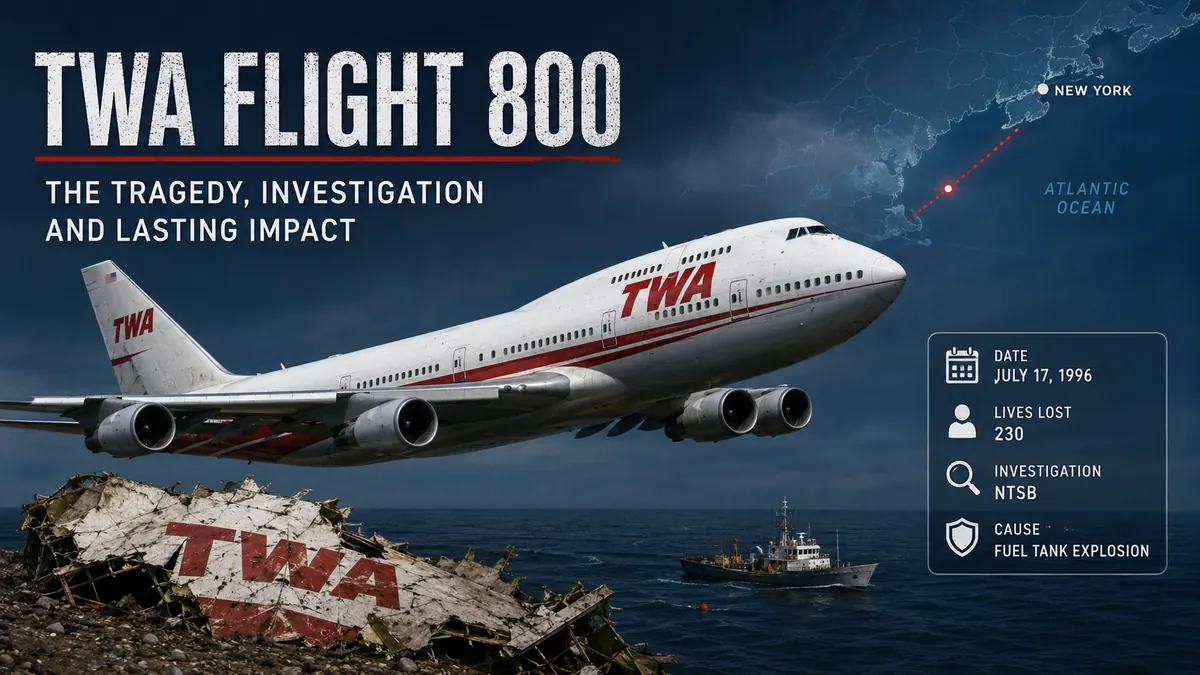 twa flight 800: Crash, Cause and Investigation