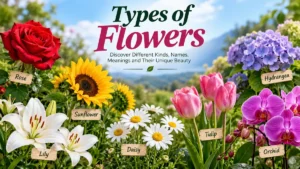 Types of Flowers: 40 Popular Varieties Explained