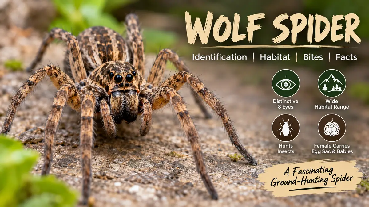 Wolf Spider: Identification, Habitat, Bites & Facts