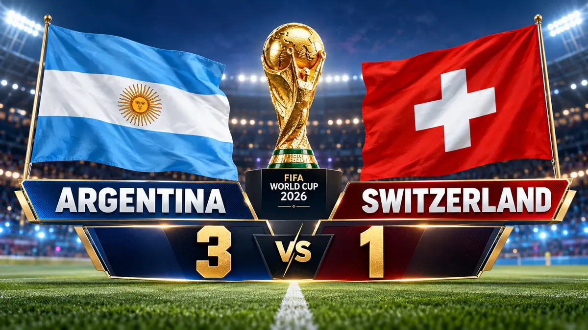 argentina vs switzerland: 2026 World Cup Match Recap