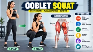 goblet squat: Proper Form, Benefits & Common Mistakes