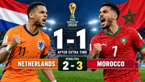netherlands vs morocco: World Cup 2026 Match Recap