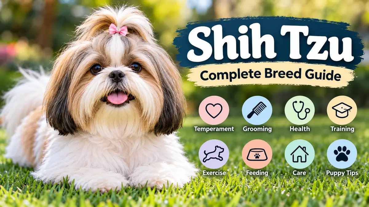 Shih Tzu: Temperament, Care, Health & Breed Guide